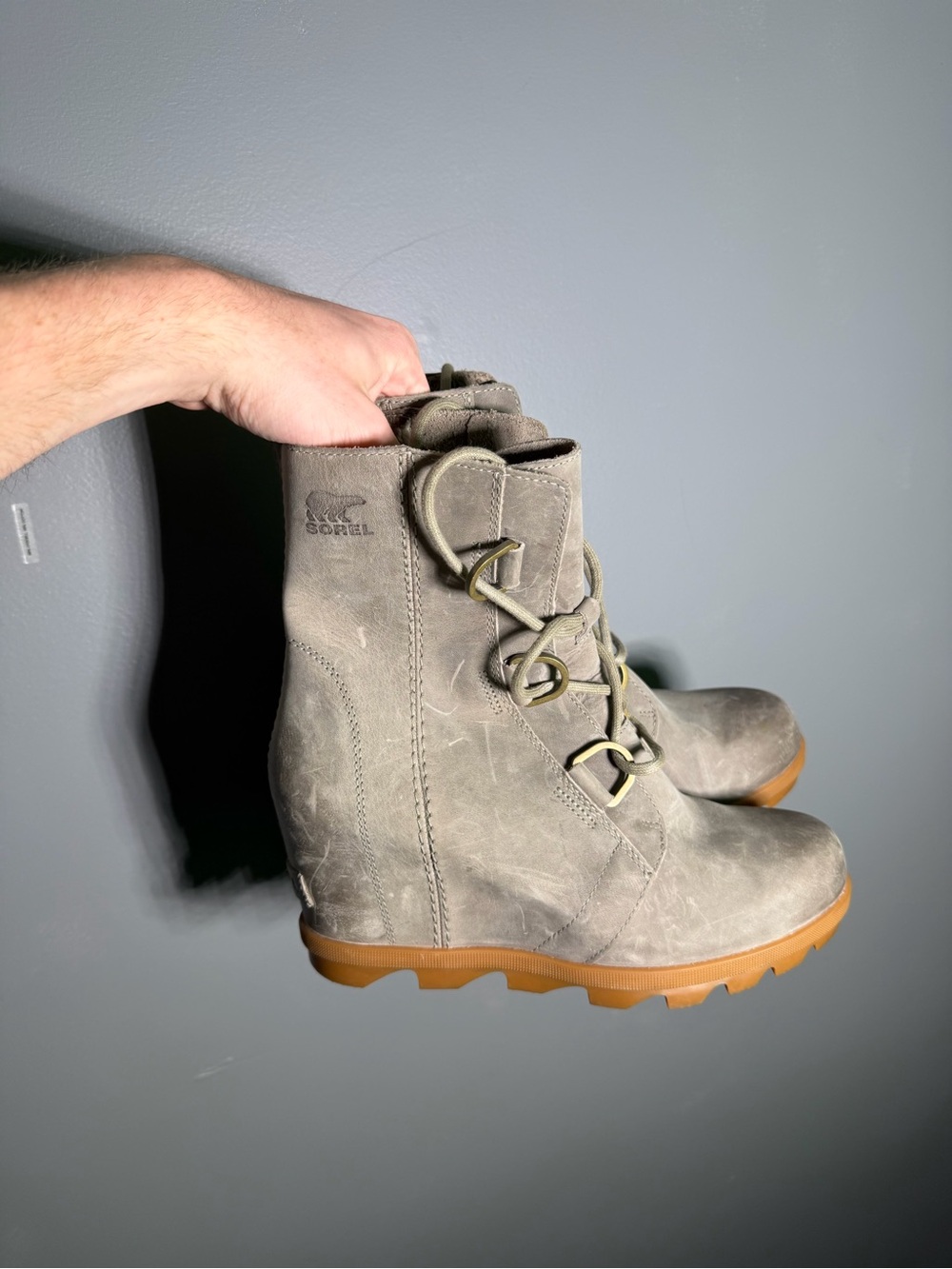 Sorel Joan of Arctic Wedge II Boots Size 8.5 - Picture 2 of 7
